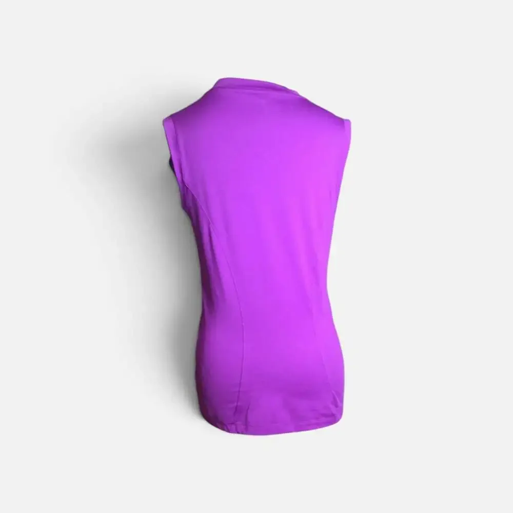Nike Golf Women's Dri-Fit V-Neck Sleeveless Athletic Performance Tank Top